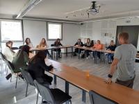Sensibilisation à l'entrepreneuriat de stagiaires de l'INFREP