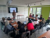 Sensibilisation à l'entrepreneuriat de stagiaires de l'INFREP